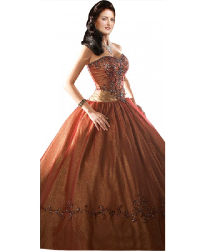 Painstakingly Embellished Ball Gown