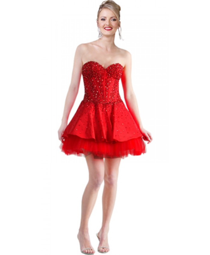 Spicy frilled hemline hot dress