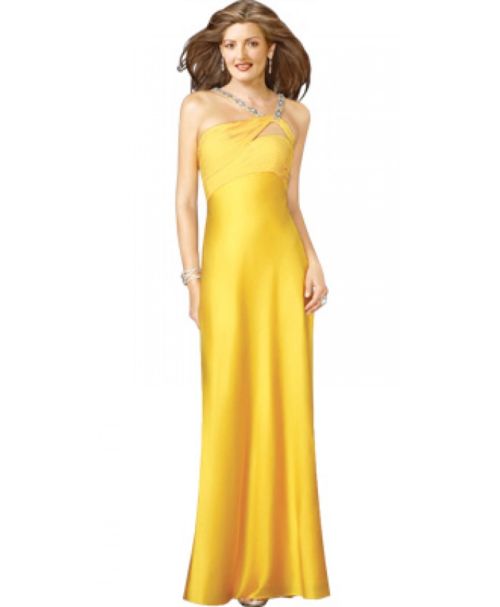 Ruched Easter Gown