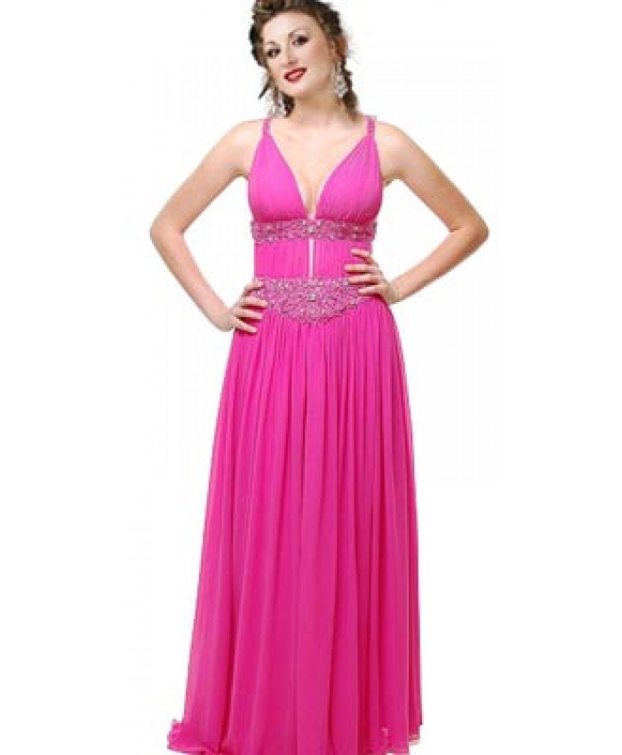 Summer Evening Pink Gown