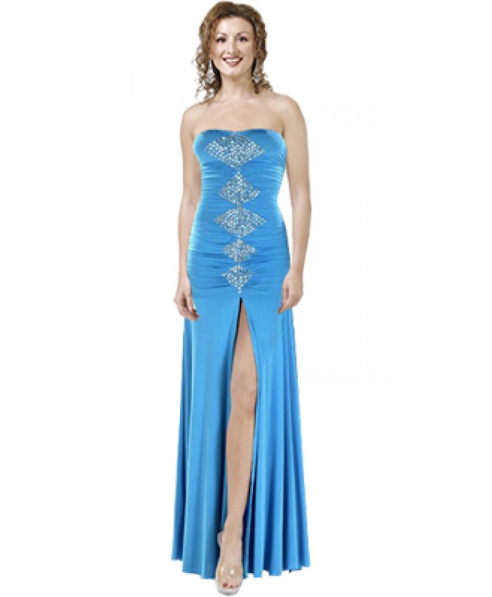 Amazing high slit hot gown