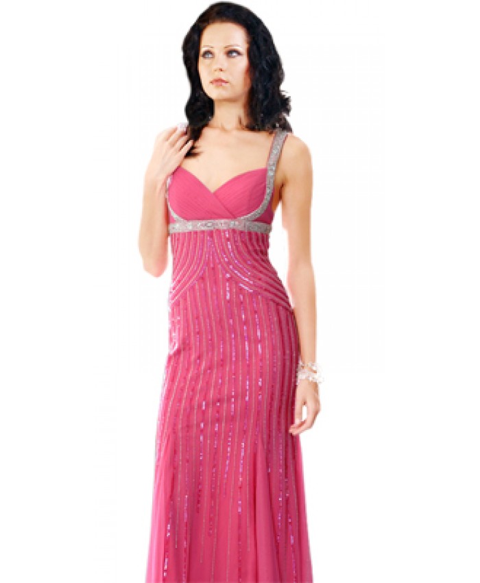 Fabulous Floor Length Evening Gown