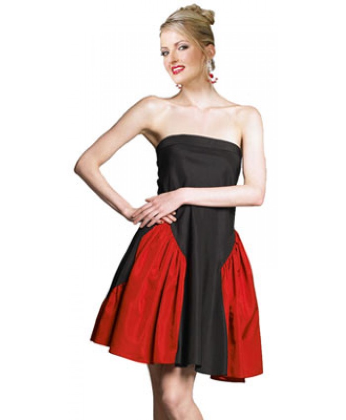 Strapless Short New Year Party Dress