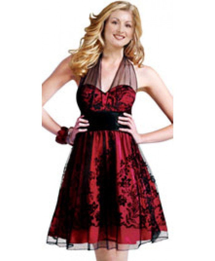 Illusion Valentine’s Day Dress