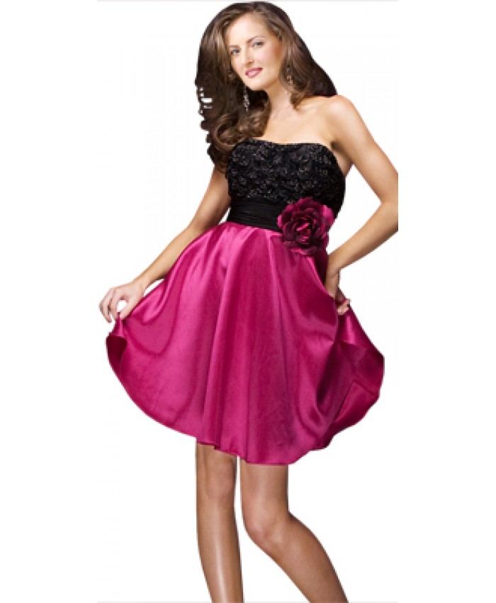 Alluring A-line Skirt Evening Dress