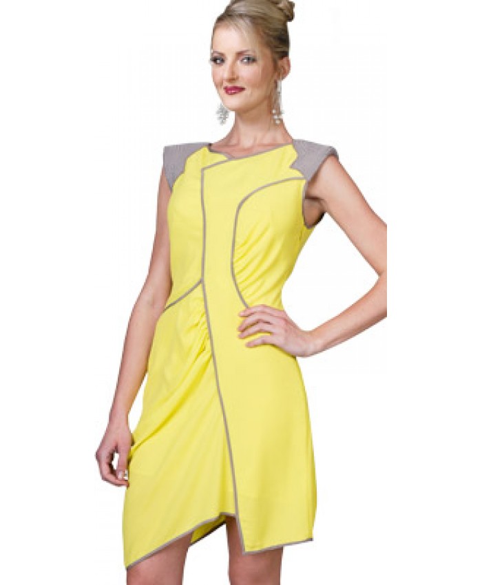 Fabulous Futuristic Sleeveless Dress